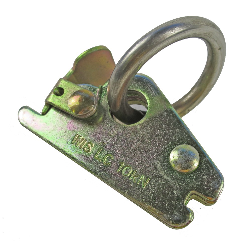 Beschlag mit Ring für Kombizurrschiene