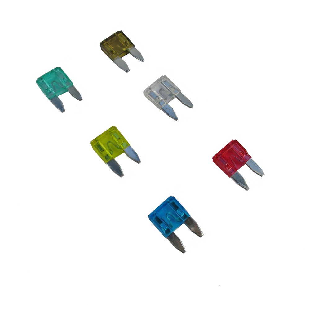 Flachsicherungen Mini sortiert 6 Stück im Blister