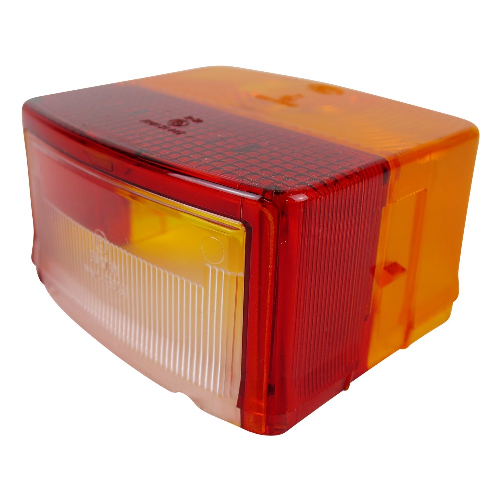 Ersatz Lichtscheibe Hella 2 Kammer Leuchte 3182 mit Kennzeichenbeleuchtung 9EL118613001