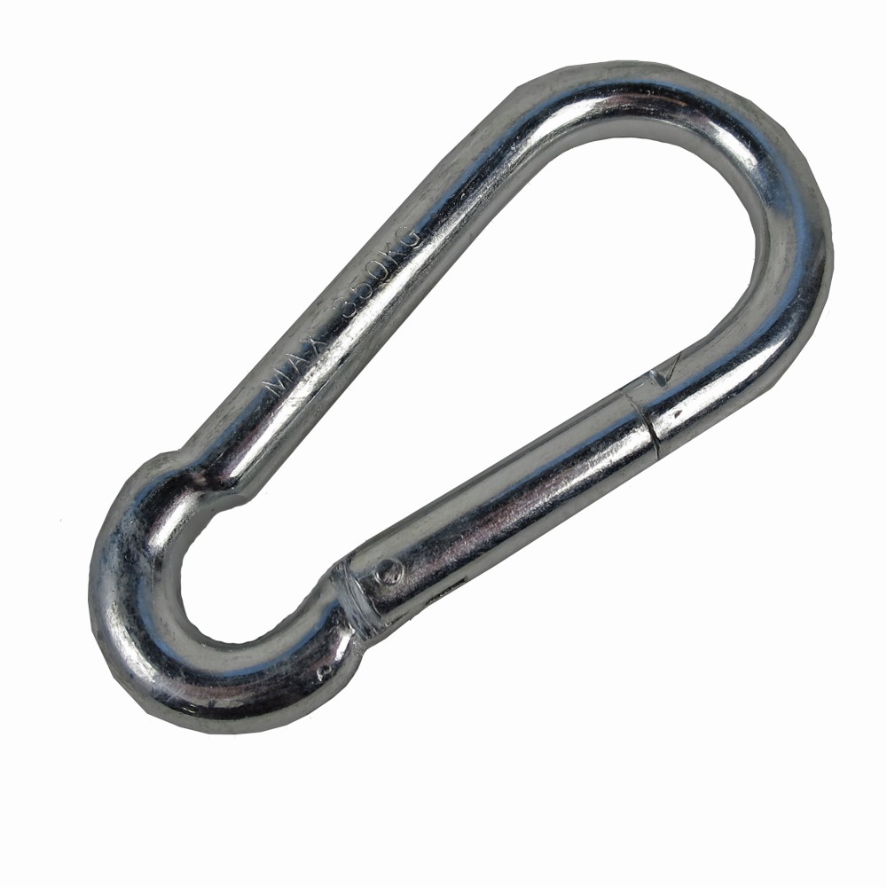 Karabiner Metall 10 x 100 mm für Pkw Anhänger