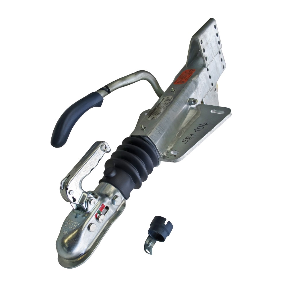 BPW V-Auflaufeinrichtung TYP ZAF 3,0-3 1800 - 2800kg FL=110-130/189-245mm Stützradkonsole seitlich