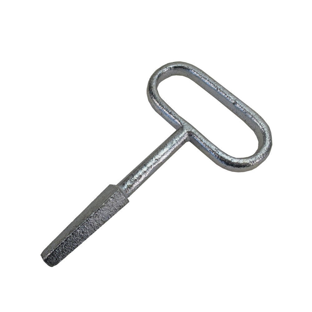 Dornschlüssel 128mm für Zungenschlösser für Pferdeanhänger / Viehanhänger