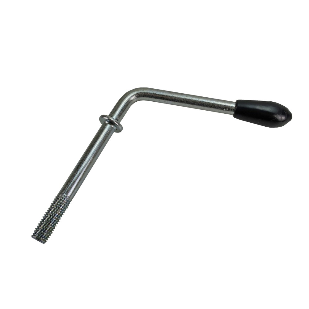 Knebelschraube M12 95 mm lang für Klemmhalter 60mm Stützrad