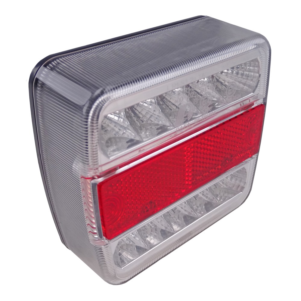 LED Rückleuchte 4 Funktionen 98x105mm