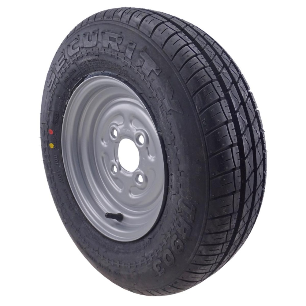 145/80 R10 Komplettrad Felge 3.50 x 10 LK 4x100 für PKW Anhänger