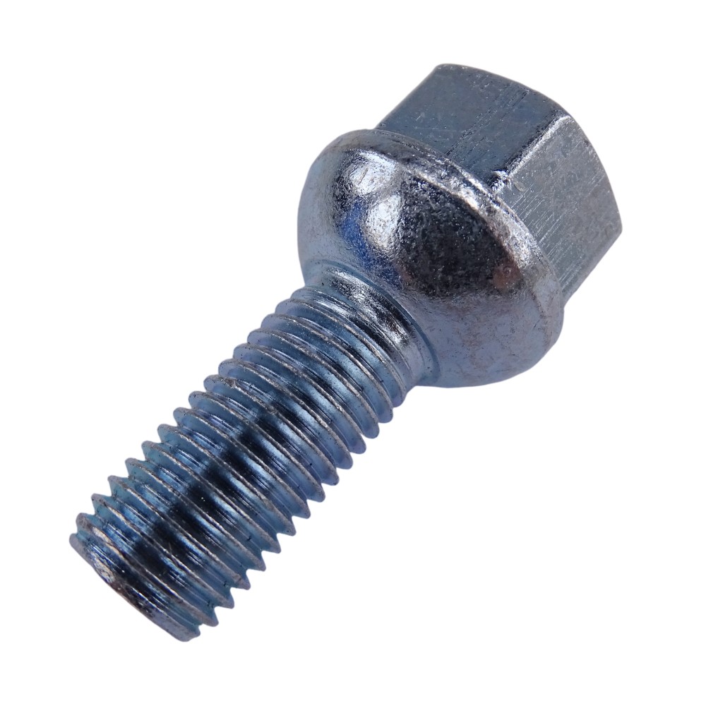 Kugelbundbolzen M12 x 1,5 / SW 19 Kugelbundschraube, Radschraube, Radbolzen