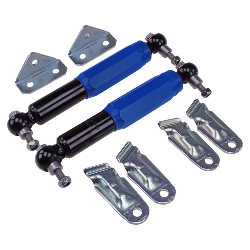 Einachser Rad Stoßdämpfer Set blau bis 1350kg für PKW Anhänger (Artikelnummer 990000112)