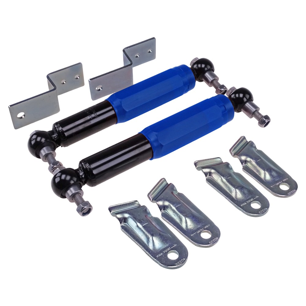 Einachser Rad Stoßdämpfer Set blau bis 1350kg für PKW Anhänger (Artikelnummer 990000109)