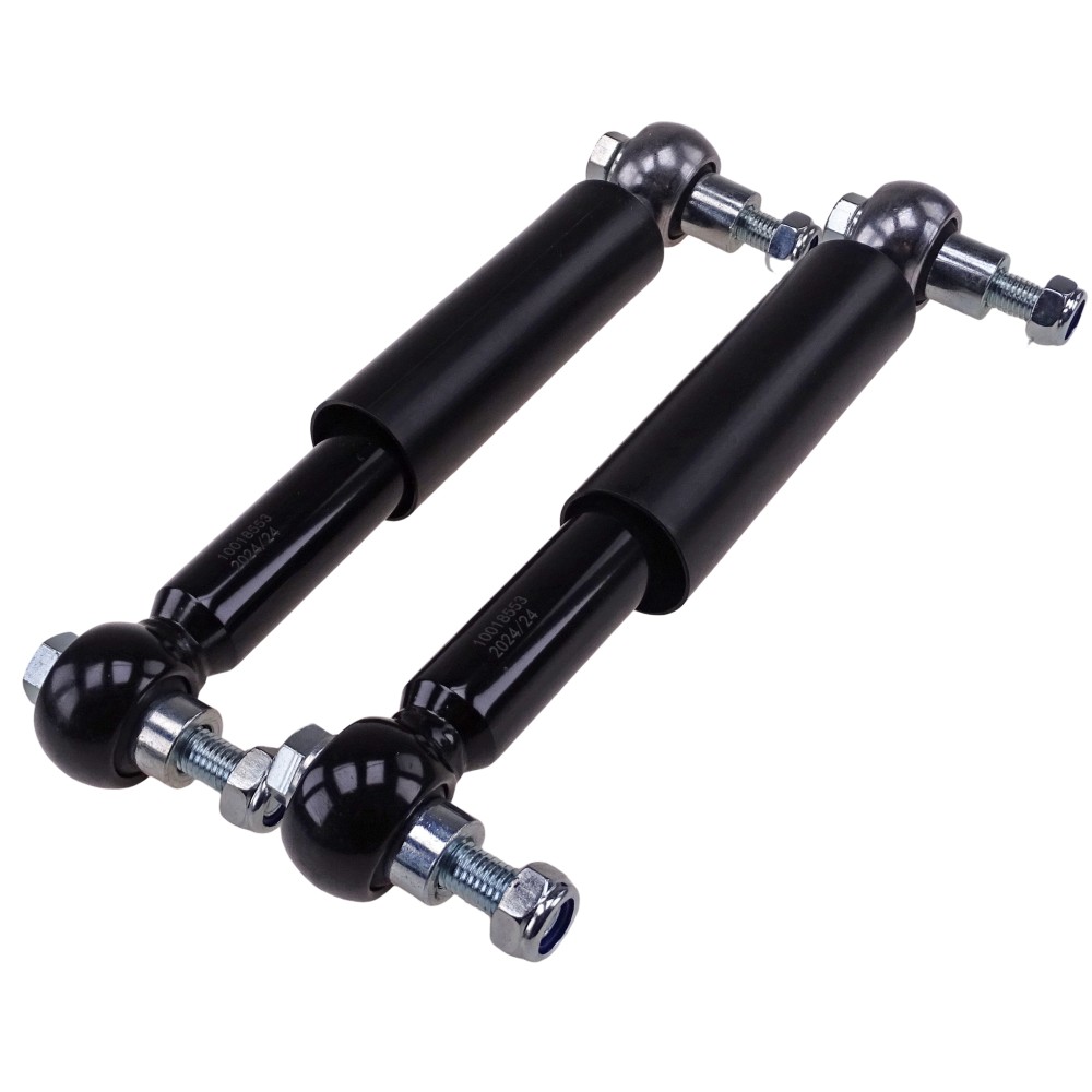 2er Set Universal Rad Stoßdämpfer schwarz bis 1500/3000kg für PKW Anhänger