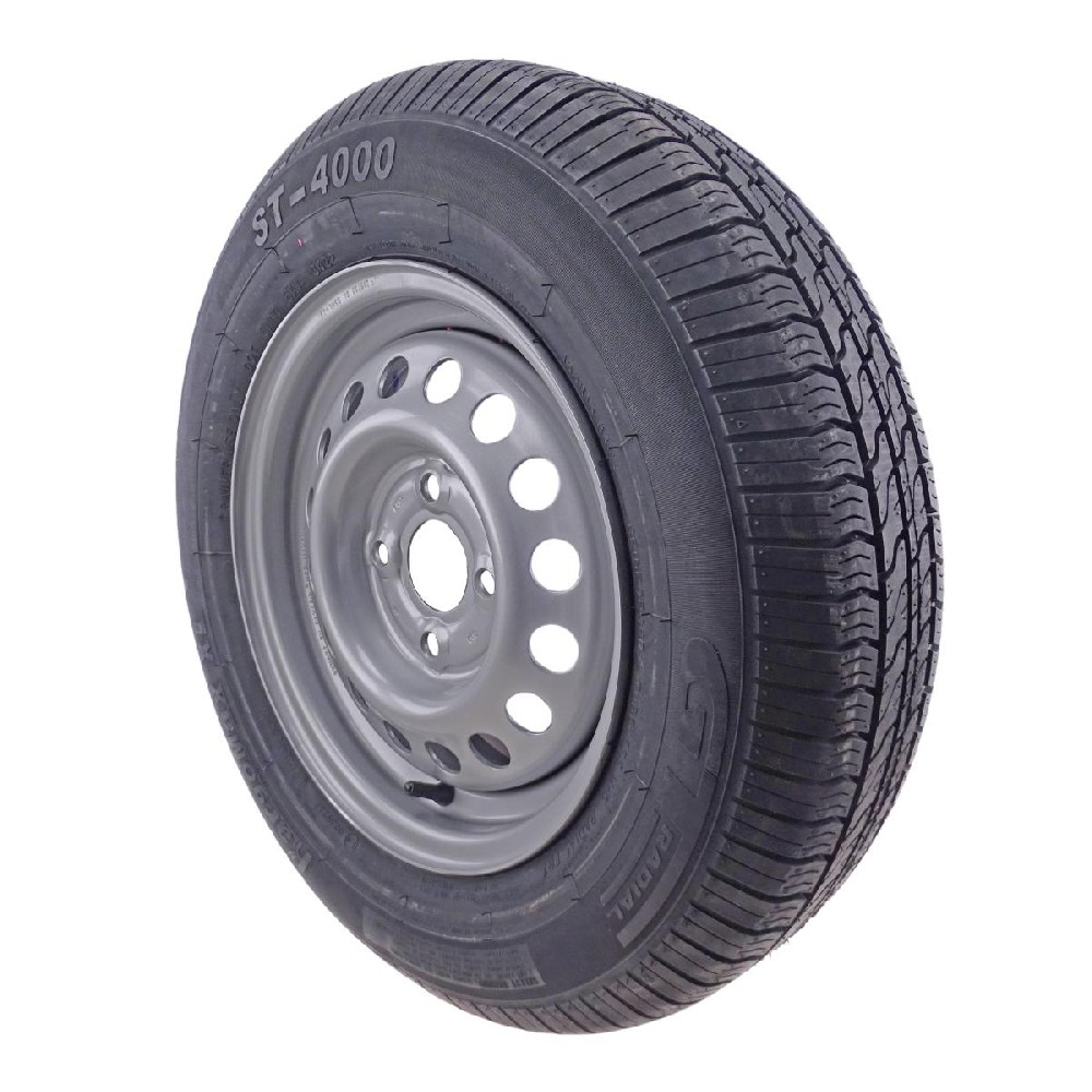 155 R13 84N Komplettrad GT Radial Felge 4.5J x 13 4 Loch LK 4x100 f PKW Anhänger
