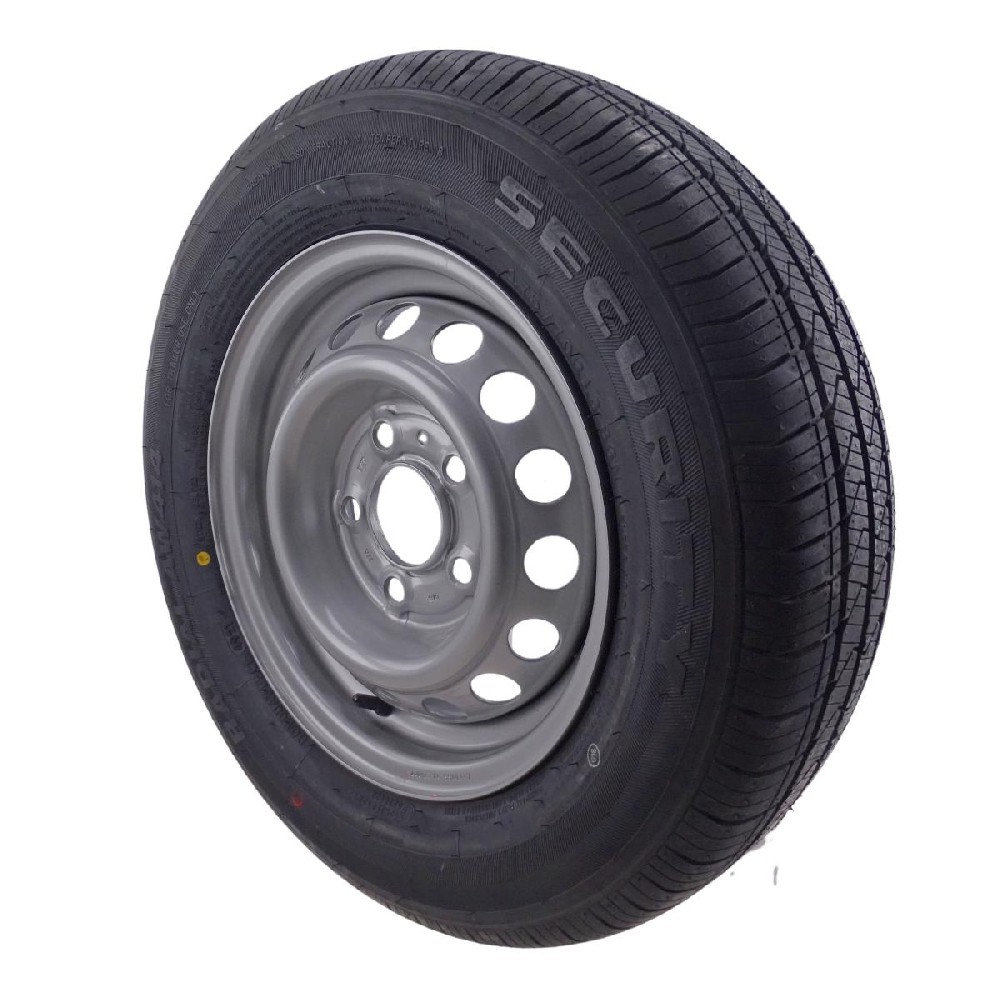 175/70 R13 86N Komplettrad Security Felge 4.5J x 13 5 Loch LK 5x112 PKW Anhänger