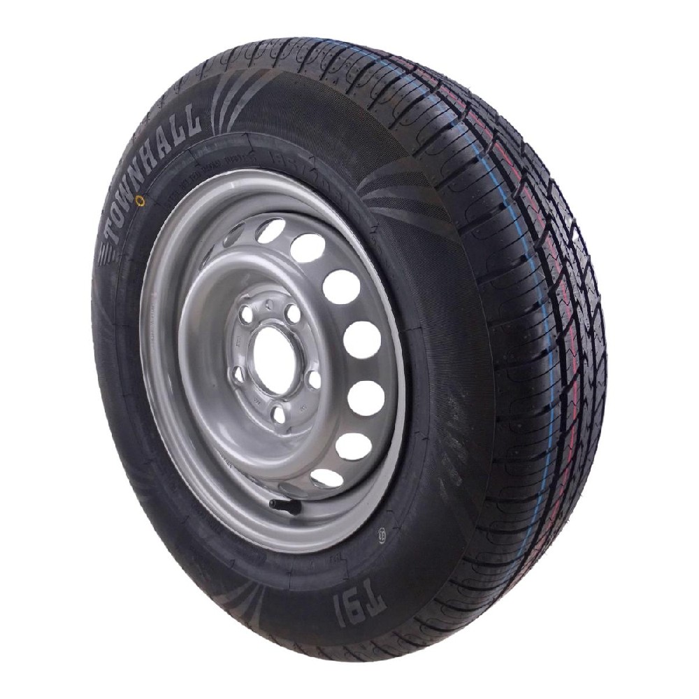 185/70 R13 93N Komplettrad Security Felge 4,5J x 13 5 Loch LK 5x112 PKW Anhänger