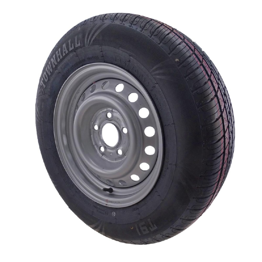 195/70 R14 96N Komplettrad Felge 5.5 J x 14 5 Loch LK 5x112 für PKW Anhänger