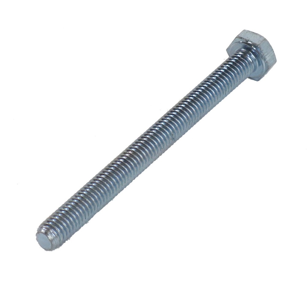 M6 x 70mm DIN 933, Stahl 8.8, verzinkte Sechskantschraube
