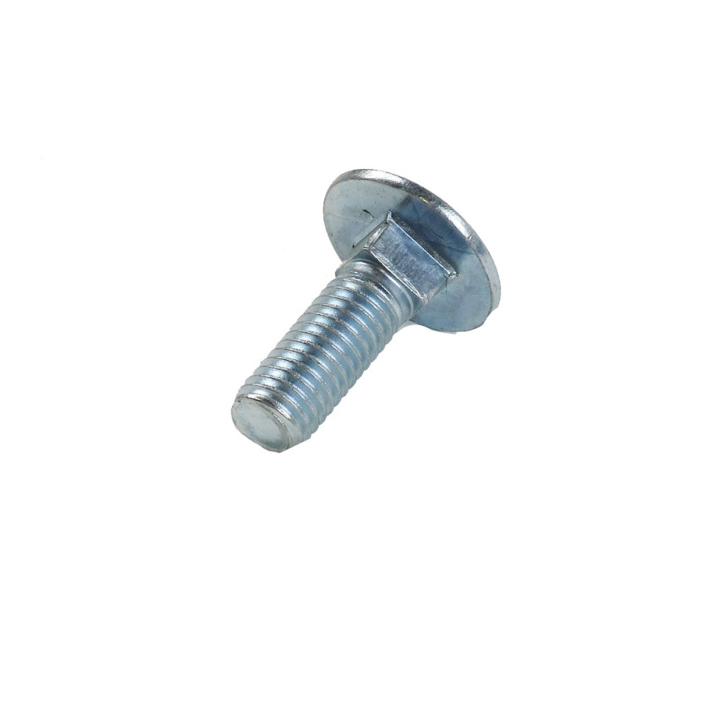 M10 x 30mm Flachrundschraube / Schlossschraube mit Vierkantansatz