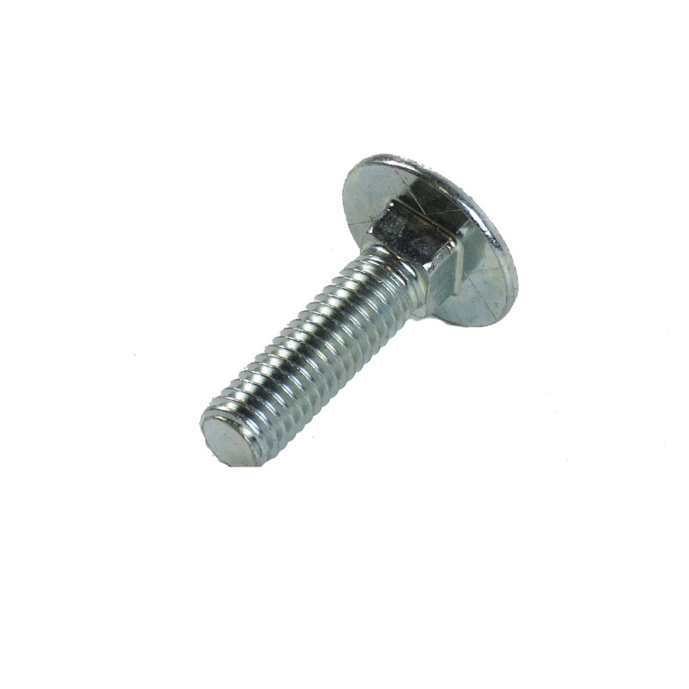 M8 x 30mm Flachrundschraube / Schlossschraube mit Vierkantansatz